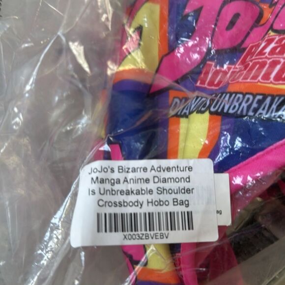 Bioworld JoJo’s Bizarre Adventure Manga Anime Diamond is Unbreakable Bag‎ Nwt - Picture 8 of 9
